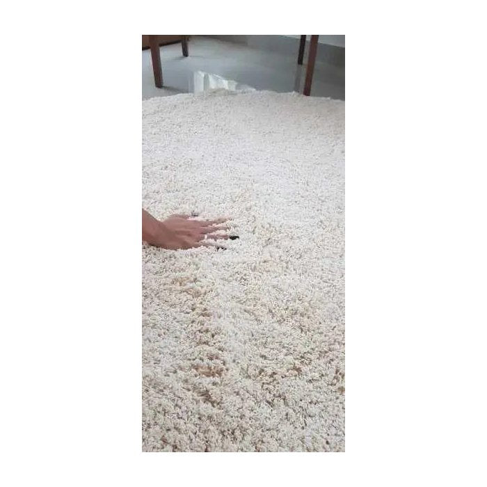 Tapete Algodão - Redondo - 1,50 x 1,50