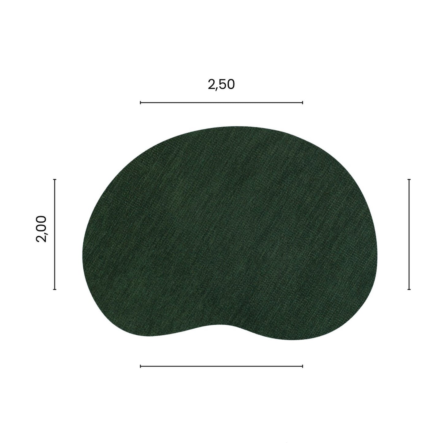 Tapete Orgânico Bean 2,00 X 2,50