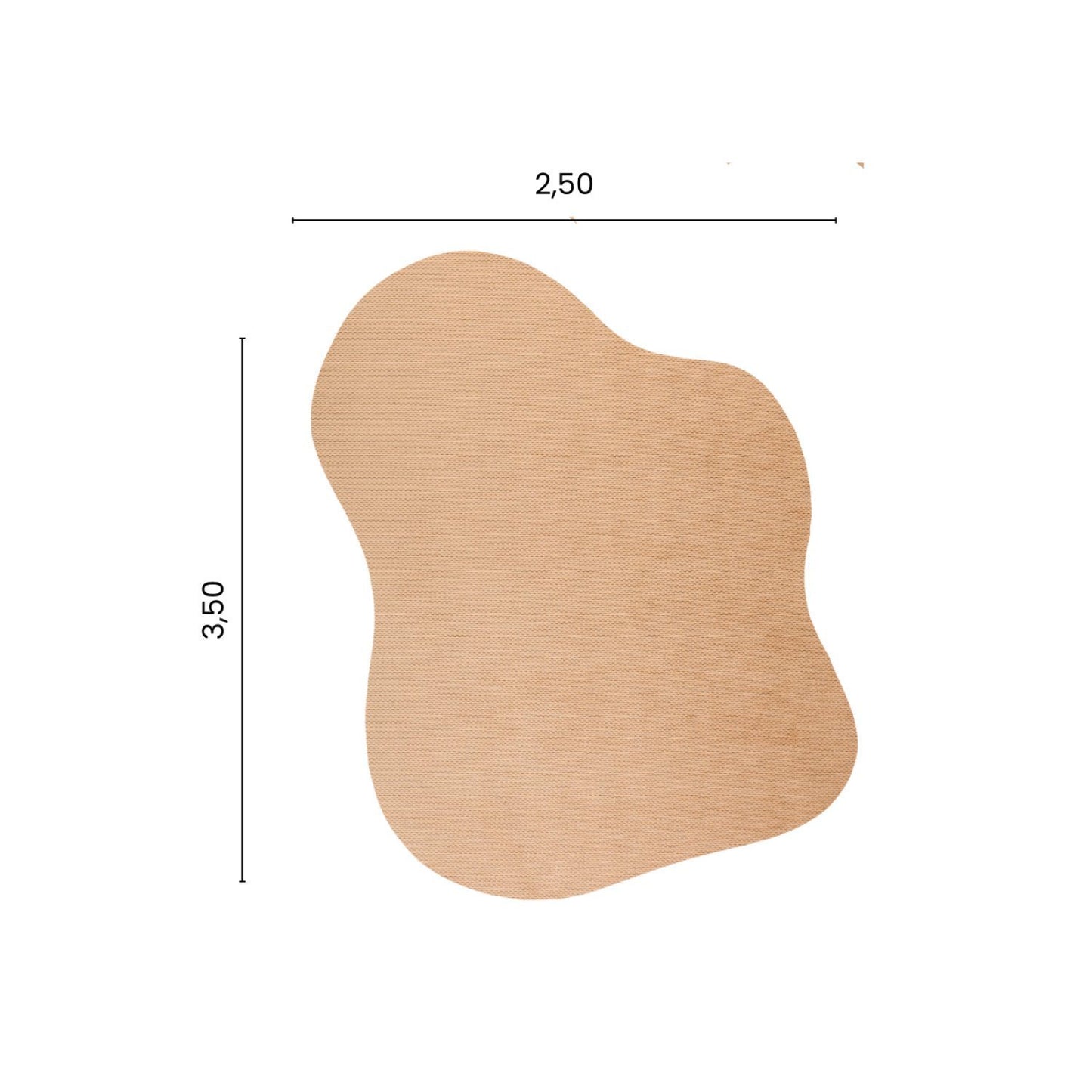 Tapete Organico Lagune 2,50 X 2,00