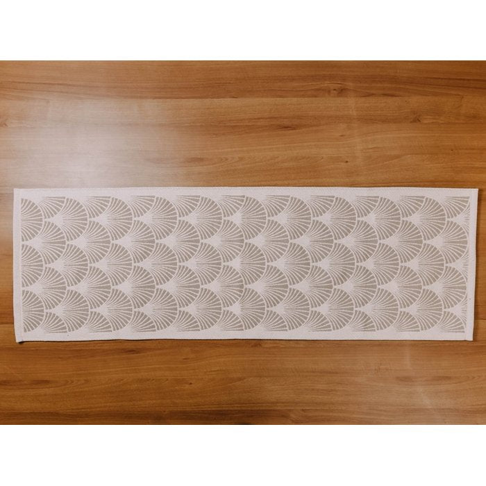 Kit Tapete e Passadeira Cozinha 3 Peças Concha