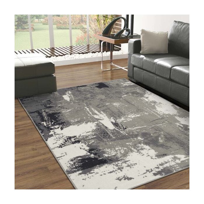 Tapete para Sala Herat Capri 2662-Ks2 Cinza 1,50x2,00M - São Carlos