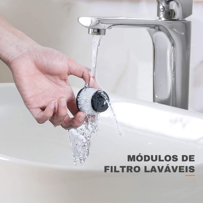Mini Aspirador de Pó Portátil Sem Fio