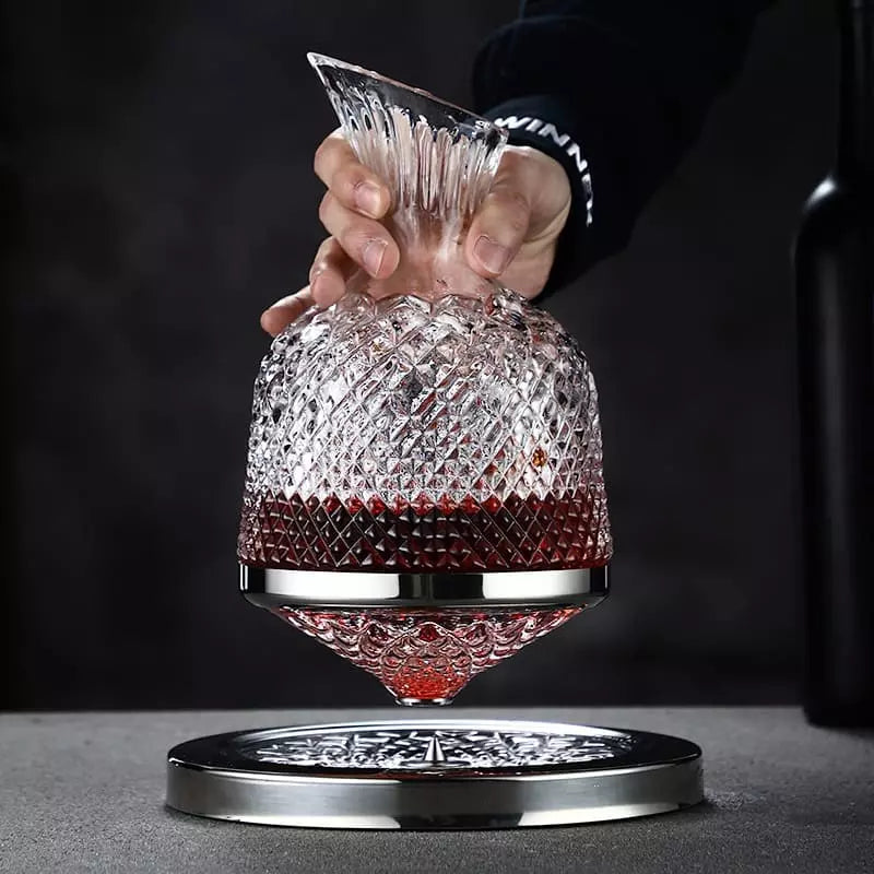 Decanter de Vinho Recipiente de Vidro Cristal