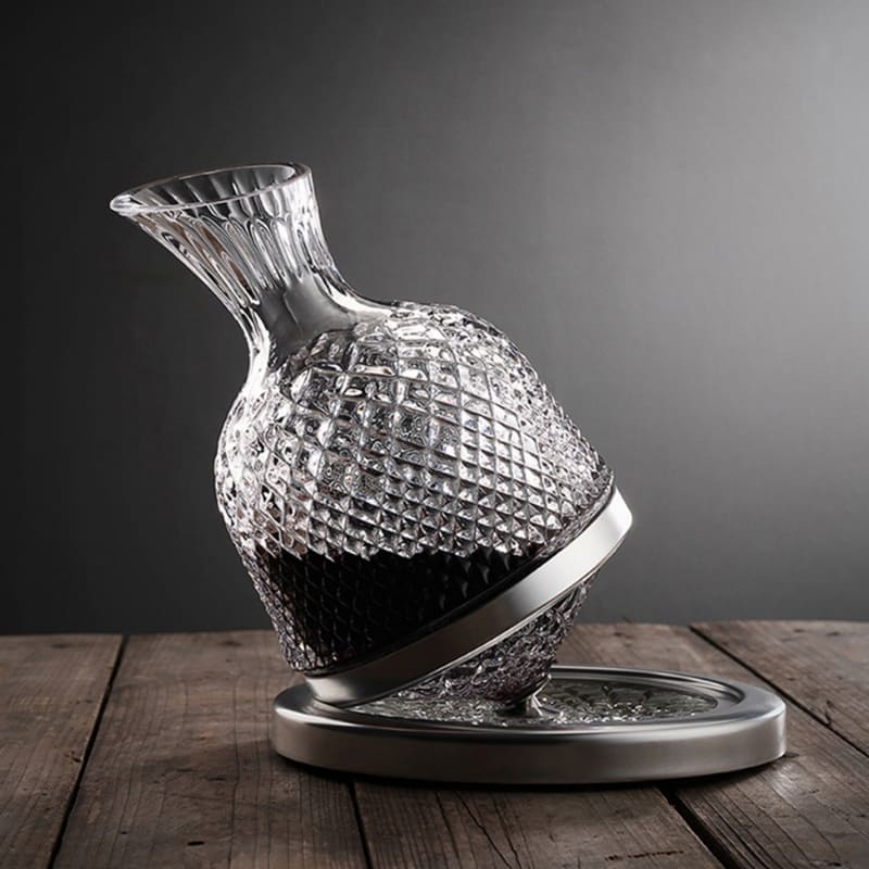 Decanter de Vinho Recipiente de Vidro Cristal