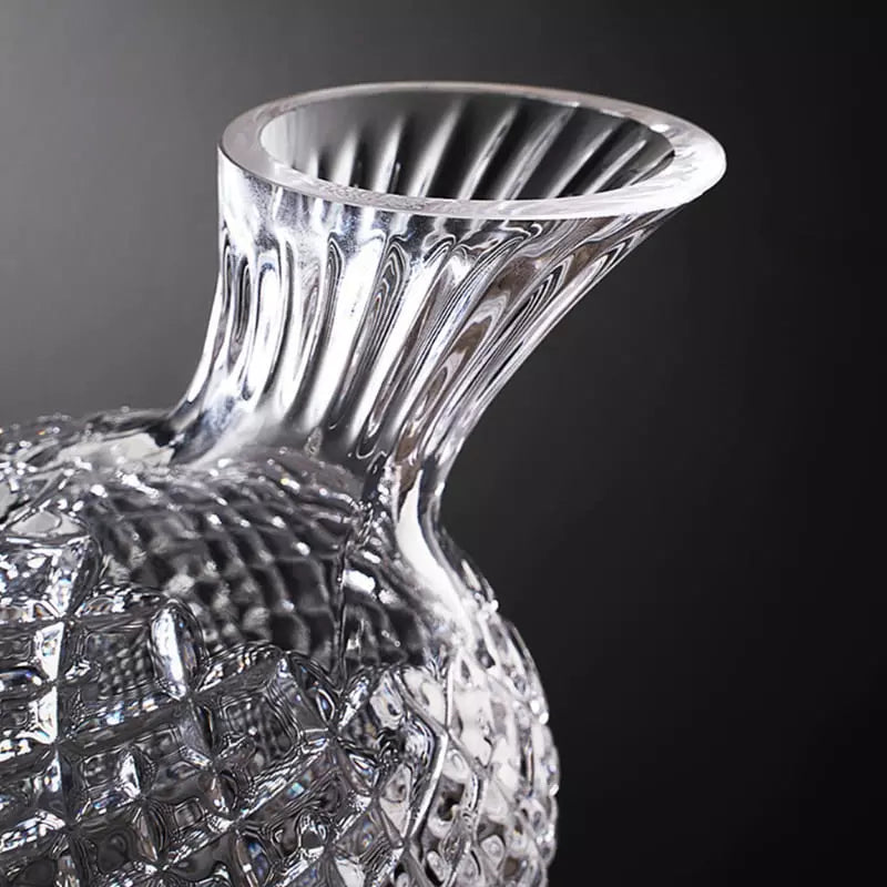 Decanter de Vinho Recipiente de Vidro Cristal