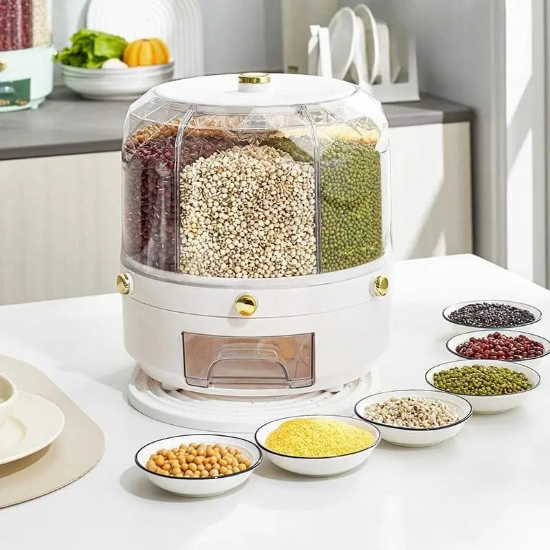 Dispensador Porta Alimentos e Cereais Giratório