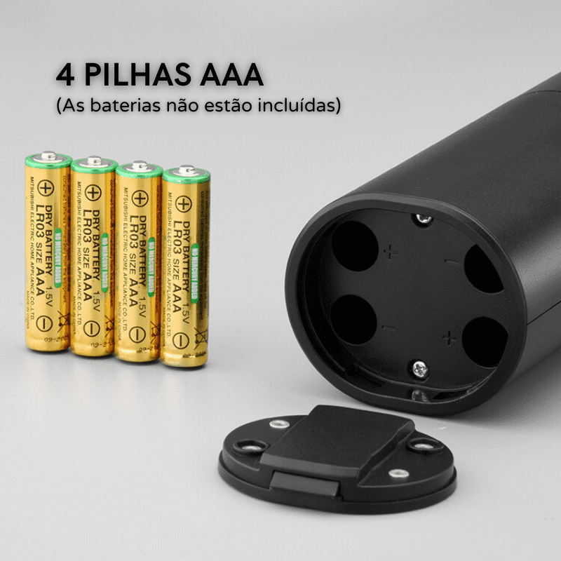 Moedor de Pimenta Temperos Sal Himalaia Elétrico