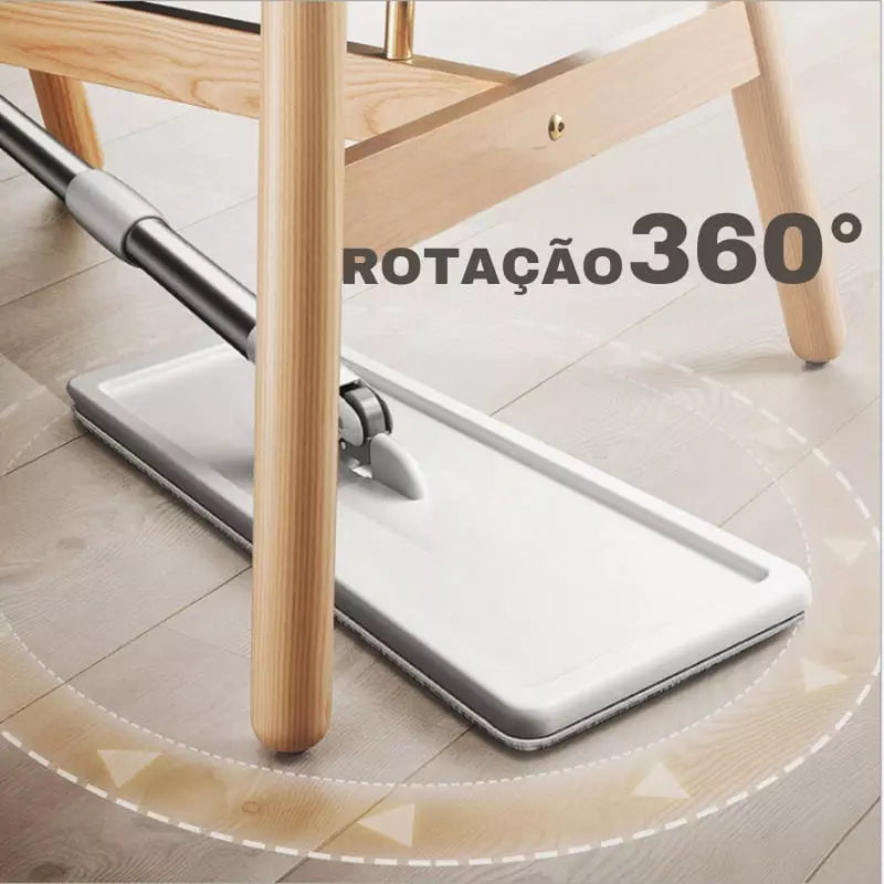 Mop de Limpeza Giratório SwiftClean™