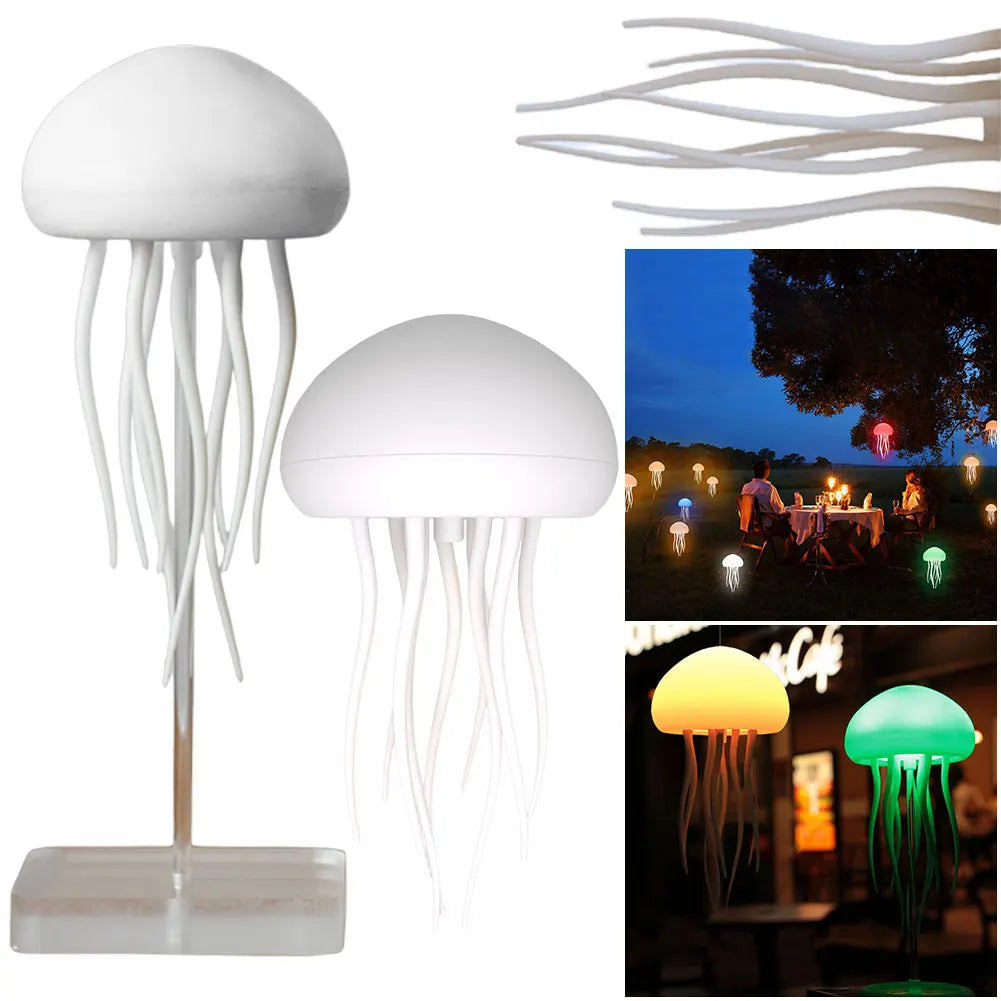 Luminária Decorativa de Mesa Água-Viva