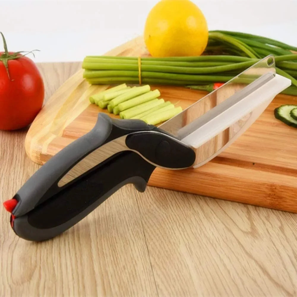 Tesoura Multiuso de Cozinha com Tábua Integrada