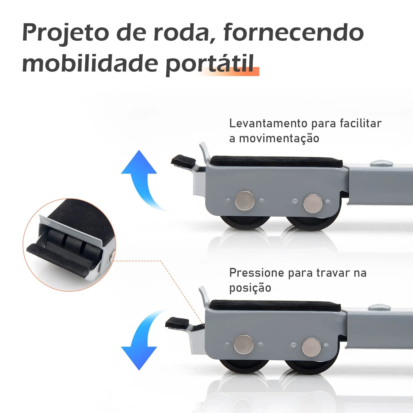 Suporte para móveis - FlexiMove™ + Brinde