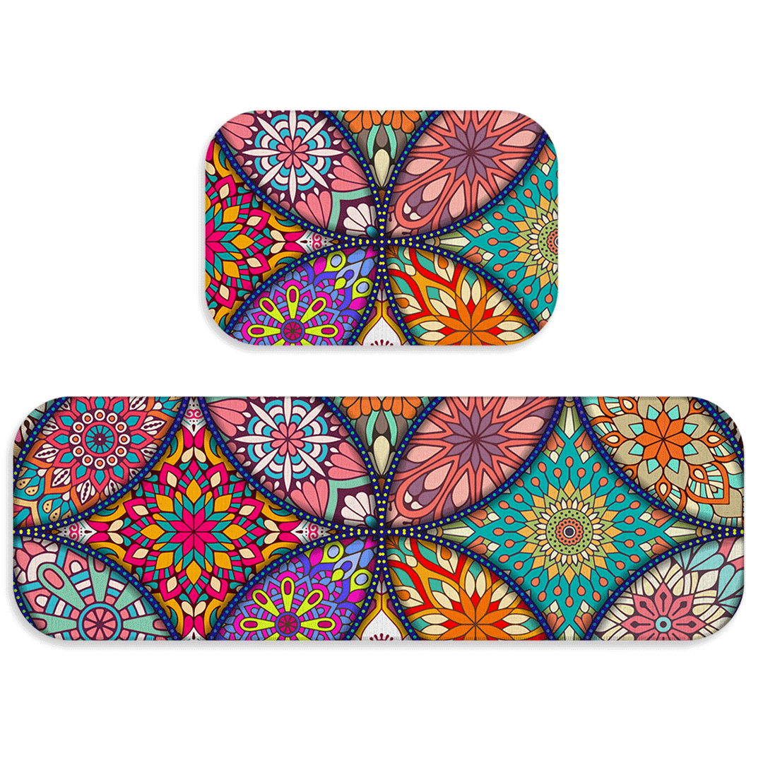 Kit Tapete de Cozinha 2 Peças