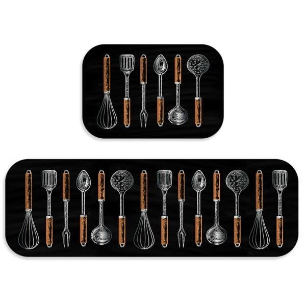 Kit Tapete de Cozinha 2 Peças