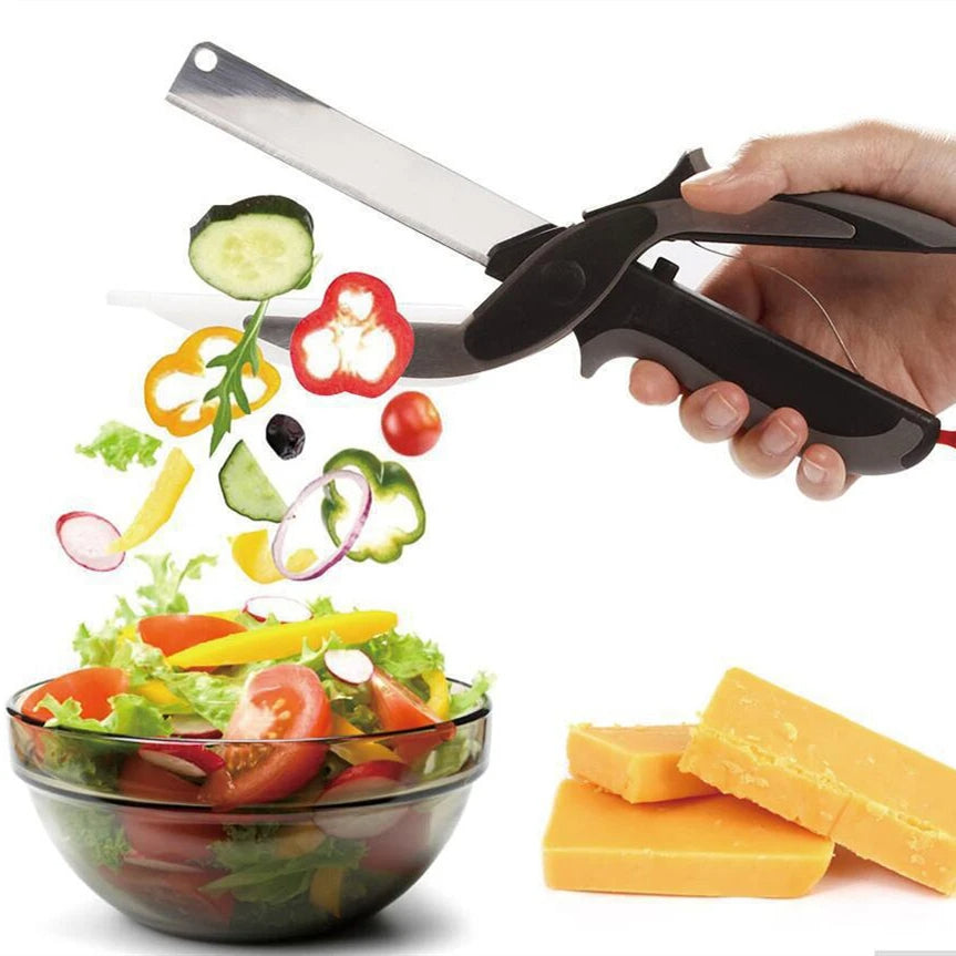 Tesoura Multiuso de Cozinha com Tábua Integrada