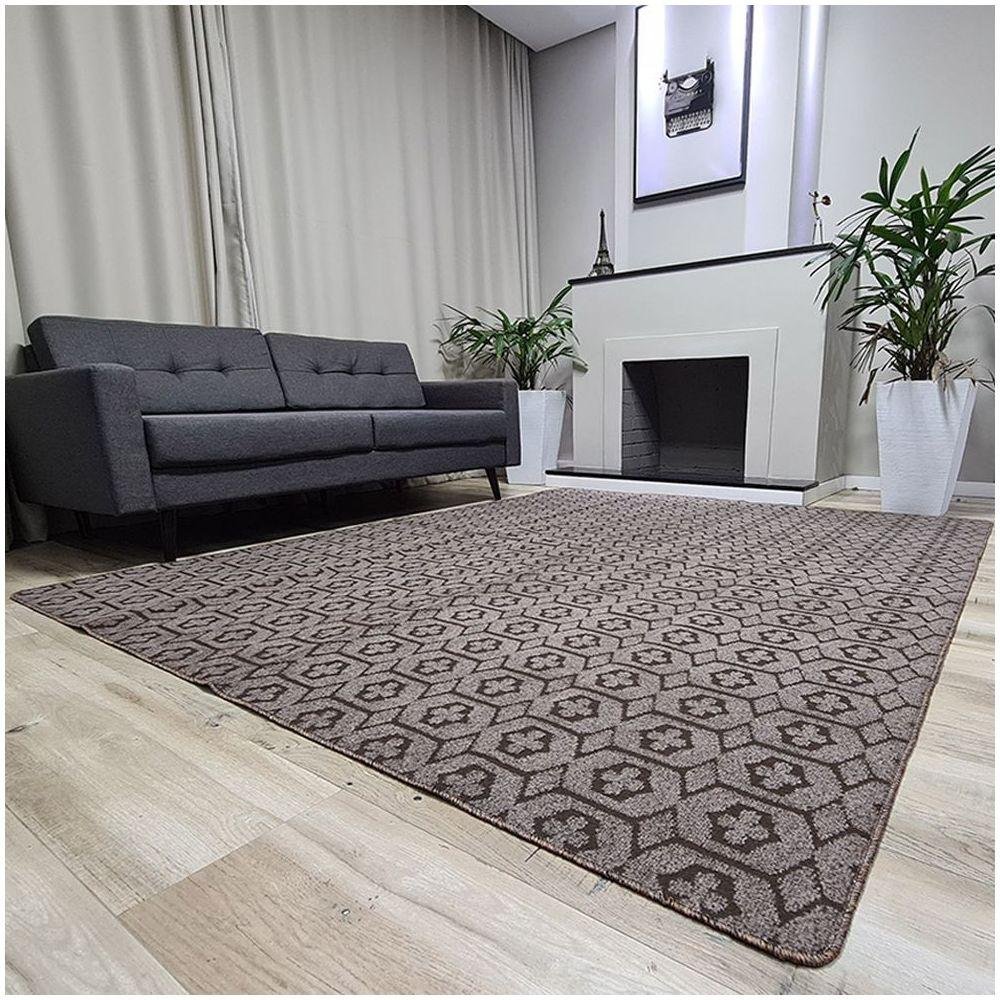 Tapete Carpete Elegante Geométrico 2,00 X 3,00