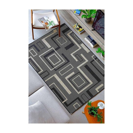 Tapete Sisal 2,00 X 3,00 Antiderrapante Preto