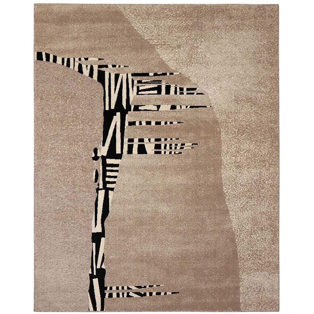 Tapete para Sala Ancestralidade Fossil Marrom 2,00x2,50m - São Carlos