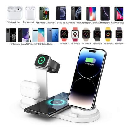 Carregador por Indução Sem Fio Multifuncional