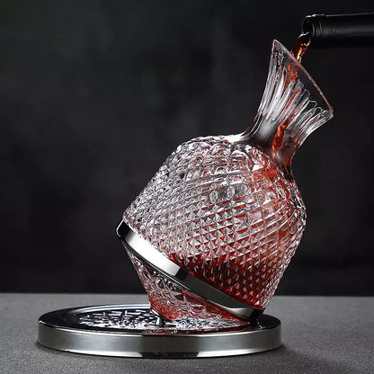 Decanter de Vinho Recipiente de Vidro Cristal