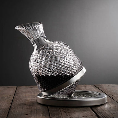 Decanter de Vinho Recipiente de Vidro Cristal