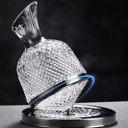 Decanter de Vinho Recipiente de Vidro Cristal