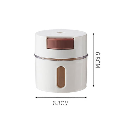 Kit 6 Porta Temperos e Condimentos de Parede Magnético