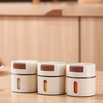 Kit 6 Porta Temperos e Condimentos de Parede Magnético