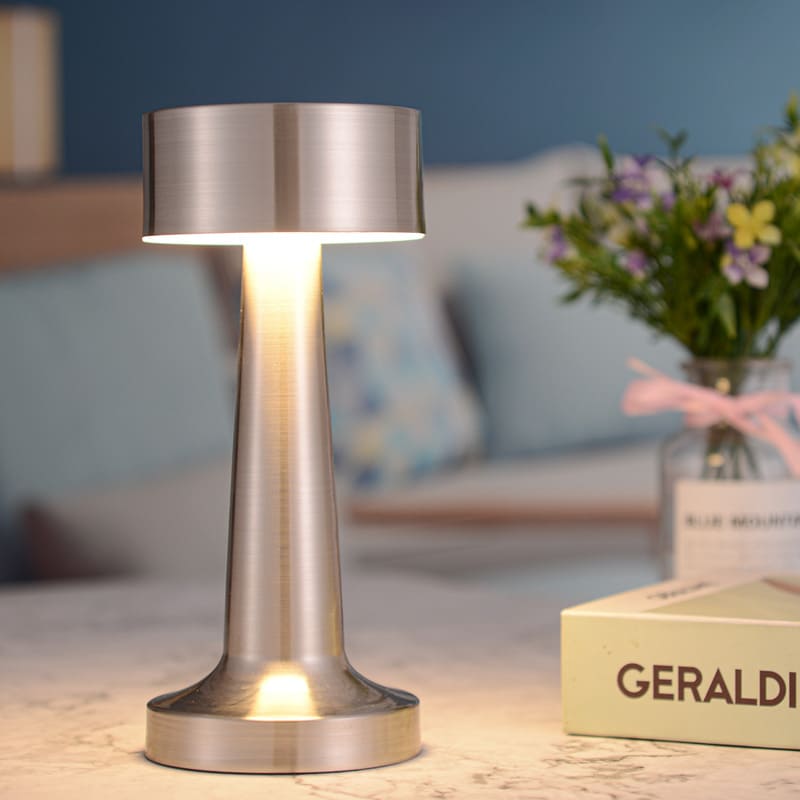 Luminária de Mesa LED Retrô Recarregável