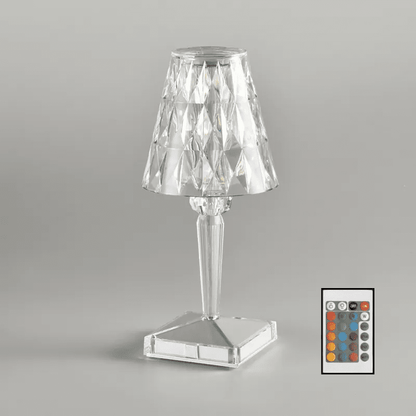 Luminária de Mesa LED Diamante USB 3 em 1 Sem Fio