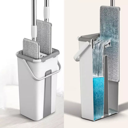 Mop de Limpeza Giratório SwiftClean™
