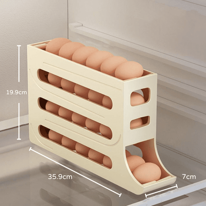 Organizador de Geladeira Porta Ovos Dispenser
