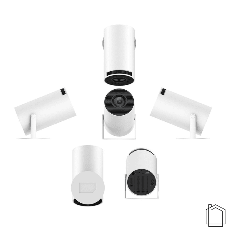 Projetor Portátil 4K 1080p Cinema em Casa Ultra HD