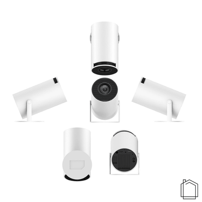 Projetor Portátil 4K 1080p Cinema em Casa Ultra HD