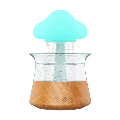 Umidificador Nuvem com Som de Chuva e Aromaterapia