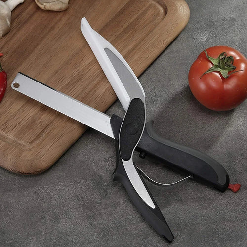 Tesoura Multiuso de Cozinha com Tábua Integrada