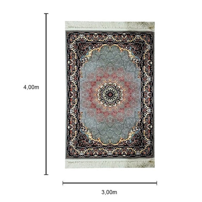 Tapete Persa Iraniano - 3,00x4,00cm