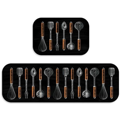 Kit Tapete de Cozinha 2 Peças