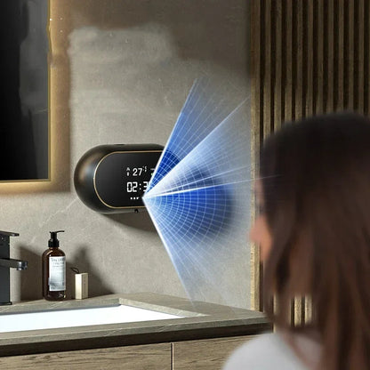 Dispensador Automático de Sabão com Tela HD e Sensor
