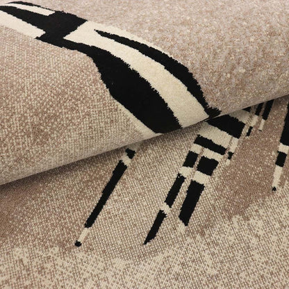 Tapete para Sala Ancestralidade Fossil Marrom 2,00x2,50m - São Carlos